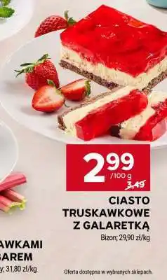 Stokrotka Market Ciasto truskawkowe z galaretką oferta