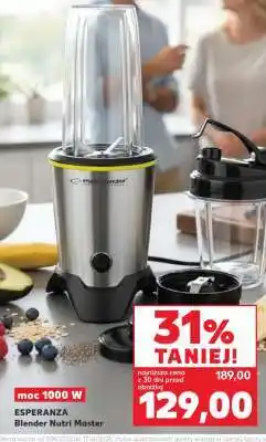 Kaufland ESPERANZA Blender Nutri Master oferta
