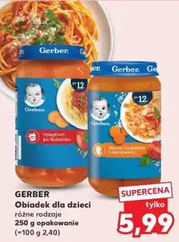Kaufland GERBER Obiadek dla dzieci oferta