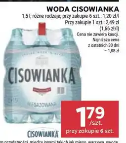 Stokrotka Market Woda Cisowianka oferta