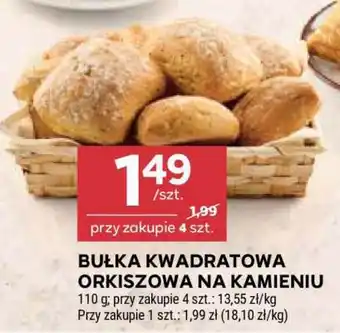 Stokrotka Market Bułka kwadratowa orkiszowa na kamieniu oferta
