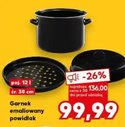 Kaufland Garnek emaliowany powidlak oferta