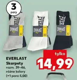 Kaufland EVERLAST Skarpety oferta