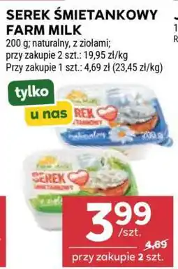 Stokrotka Market SEREK ŚMIETANKOWY FARM MILK oferta