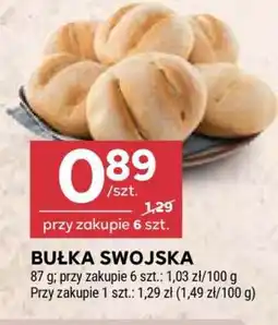Stokrotka Market Bułka swojska oferta