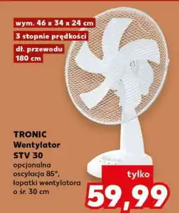 Kaufland TRONIC Wentylator STV 30 oferta