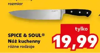 SPICE & SOUL Nóż kuchenny