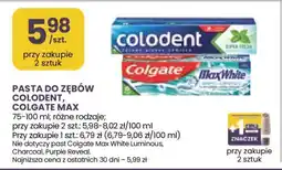 Stokrotka Market Pasta do zębów Colodent, Colgate Max oferta