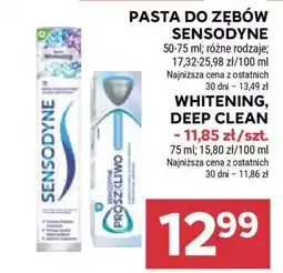 Stokrotka Market PASTA DO ZĘBÓW SENSODYNE WHITENING, DEEP CLEAN oferta