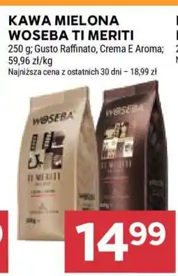 Stokrotka Market Kawa mielona Woseba Ti Meriti oferta