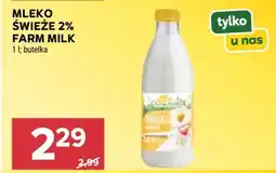 Stokrotka Market MLEKO ŚWIEŻE 2% FARM MILK oferta