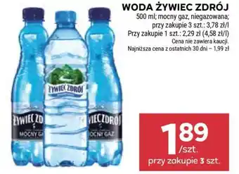 Stokrotka Market Woda Żywiec Zdrój oferta