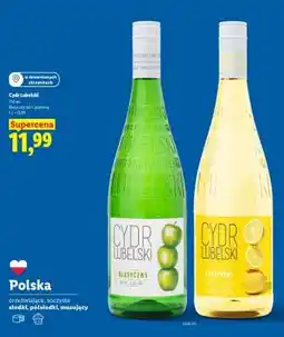 Lidl Cydr Lubelski oferta