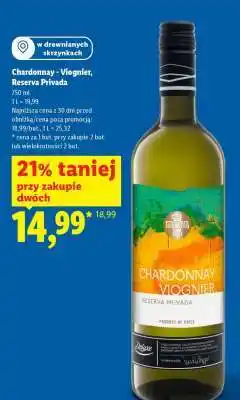 Lidl Chardonnay - Viognier Reserva Privada oferta
