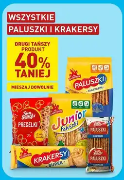 ALDI Paluszki i krakersy oferta