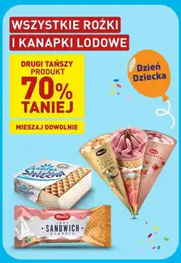 ALDI Rożki i kanapki lodowe oferta