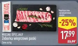ALDI Mięsne Specjały Żeberka wieprzowe paski oferta