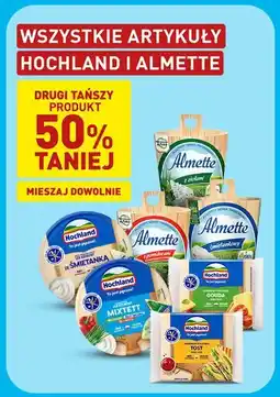ALDI Artykuły Hochland i Almette oferta