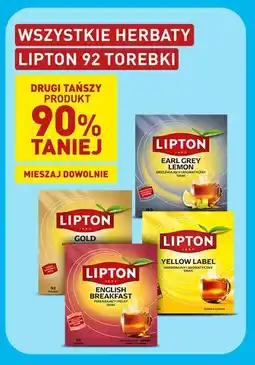 ALDI Wszystkie herbaty Lipton 92 torebki oferta