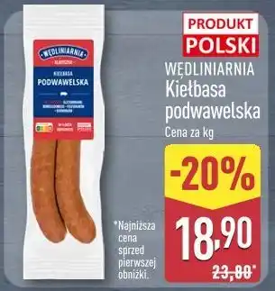 ALDI Wędliniarnia Kiełbasa podwawelska oferta