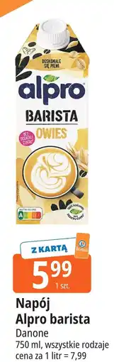 E.Leclerc Napój owsiany Alpro Barista oferta