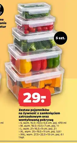 Netto Zestaw pojemników S! oferta