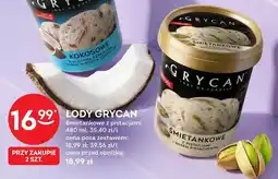 Żabka Lody Grycan śmietankowe z pistacjami oferta