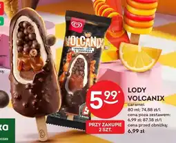 Żabka Lody VOLCANIX caramel oferta