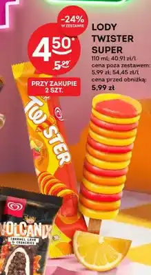Żabka Lody TWISTER SUPER oferta
