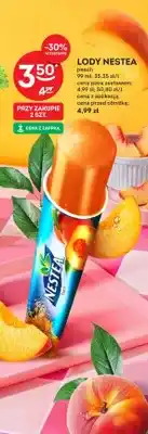 Żabka Lody Nestea peach oferta