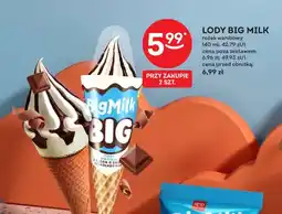 Żabka Lody Big Milk rożek waniliowy oferta