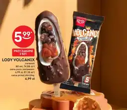 Żabka Lody Volcanix caramel oferta