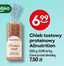 Żabka Chleb tostowy proteinowy Allnutrition oferta
