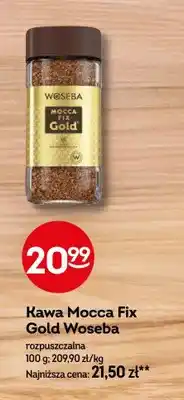 Żabka Kawa rozpuszczalna Woseba Mocca Fix Gold oferta
