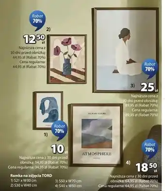 Ramka na zdjęcia TORD S30 x W40cm