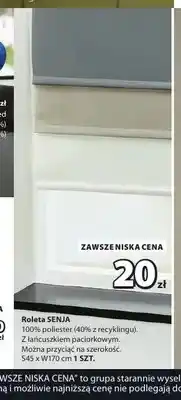 JYSK Roleta SENJA 100% poliester S45 x W170cm oferta