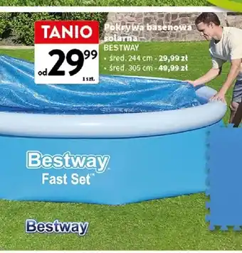 Pokrywa basenowa solarna BESTWAY śred. 244cm