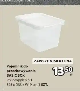 Pojemnik do przechowywania BASIC BOX