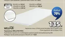 JYSK Topmaterac WELLPUR FRYA 80x200cm oferta