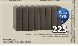 JYSK Ławka BISLEV oferta