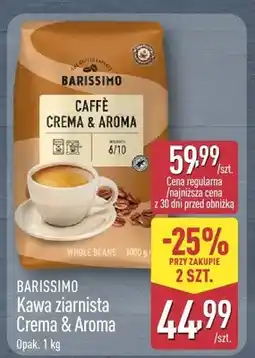ALDI Kawa ziarnista Crema & Aroma BARISSIMO oferta