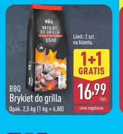 ALDI Brykiet do grilla BBQ oferta
