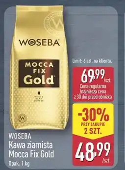 ALDI Kawa ziarnista Mocca Fix Gold WOSEBA oferta