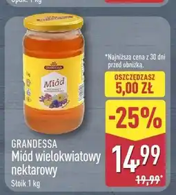 ALDI Miód wielokwiatowy nektarowy GRANDESSA oferta