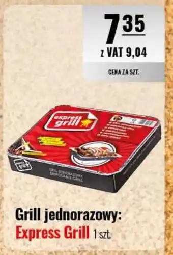 Grill jednorazowy: Express Grill