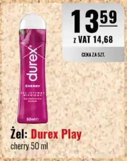 Eurocash Żel: Durex Play cherry oferta