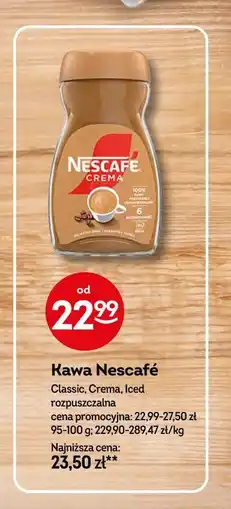 Żabka Kawa Nescafé oferta