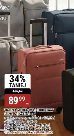 bi1 Walizka miękka 8w lock highway oferta
