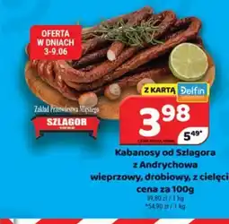 Delfin Szlagor Kabanosy od Szlagora z Andrychowa oferta