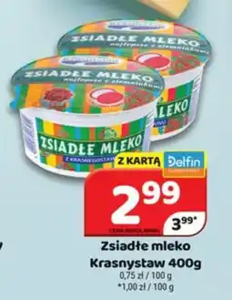 Delfin Krasnystaw Zsiadłe mleko oferta